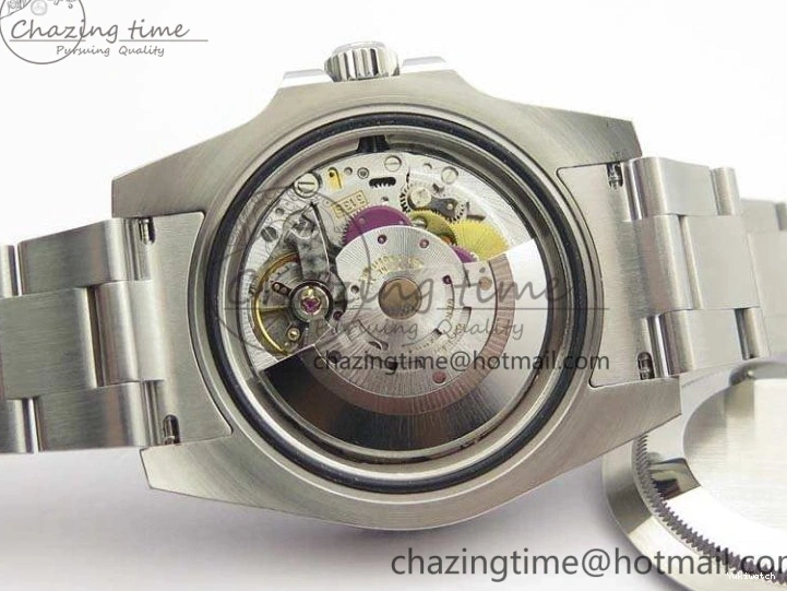 116610 Best 1:1 Edition Submariner 904L Bracelet Case SS Black SA3135 GMF And LN Ceramic 0111